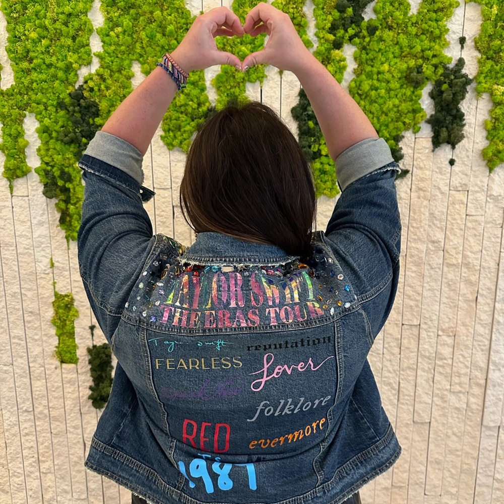 Taylor Swift Eras Custom Jean Jacket